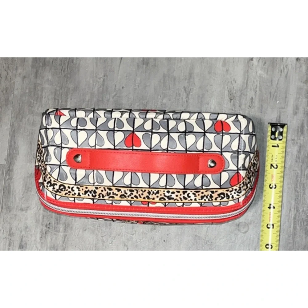 Brighton Wild Love Cosmetic Bag Travel Makeup Toiletries Multi Pocket D30315